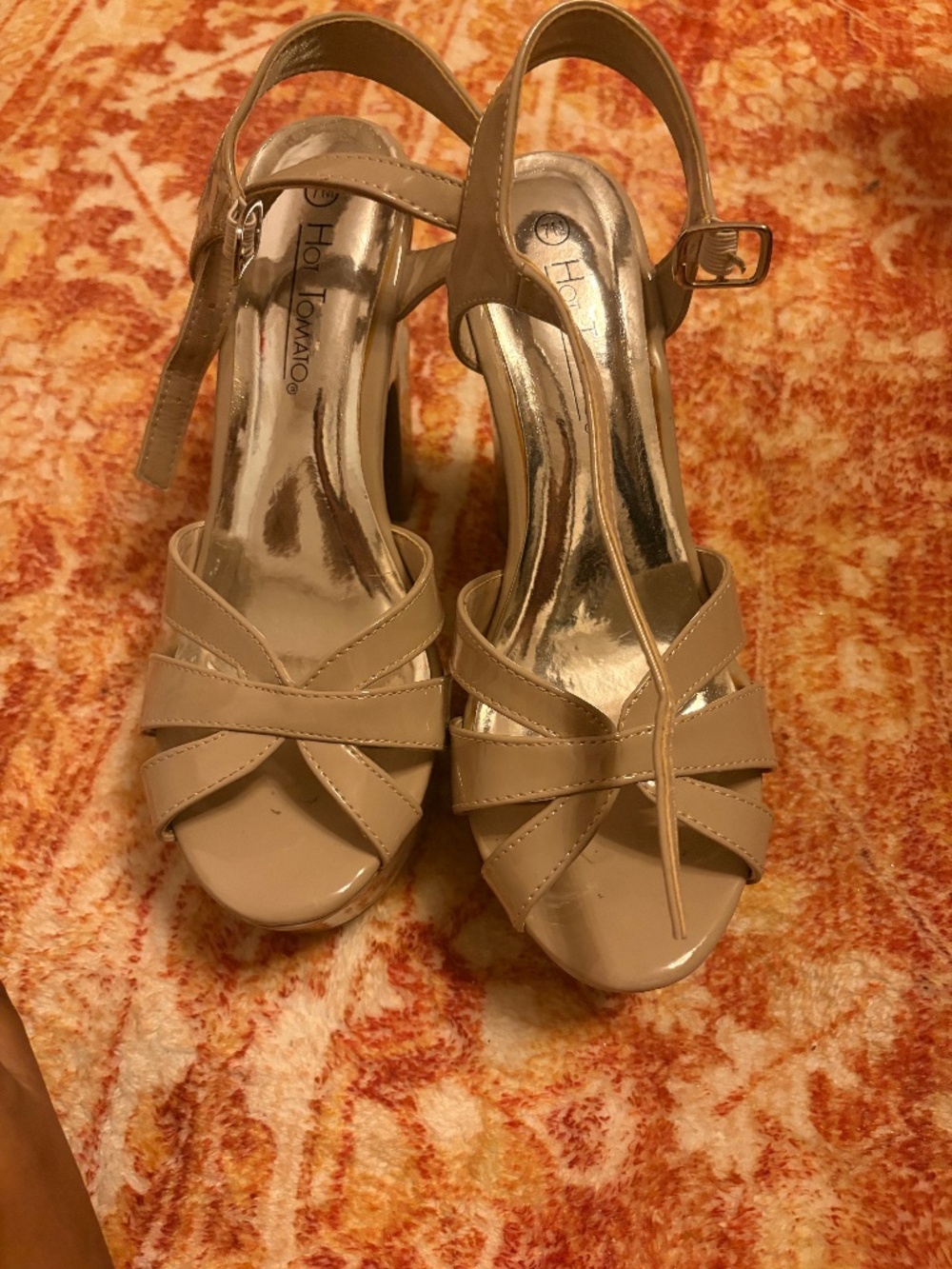Hot Tomato Women’s Dress Shoes Heels Size 7